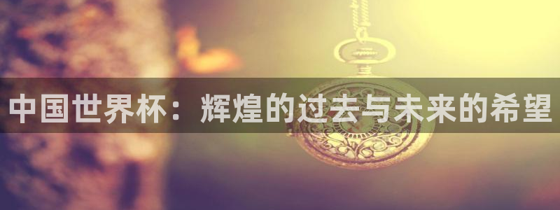 2026世界杯官网入口:中国世界杯:辉煌的过去与未来的希望